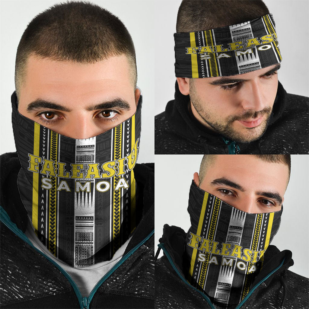 Faleasiu Samoa Neck Gaiter Samoan Tribal Pattern LT05 - Polynesian Pride