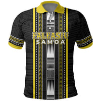 Personalised Faleasiu Samoa Polo Shirt Samoan Tribal Pattern