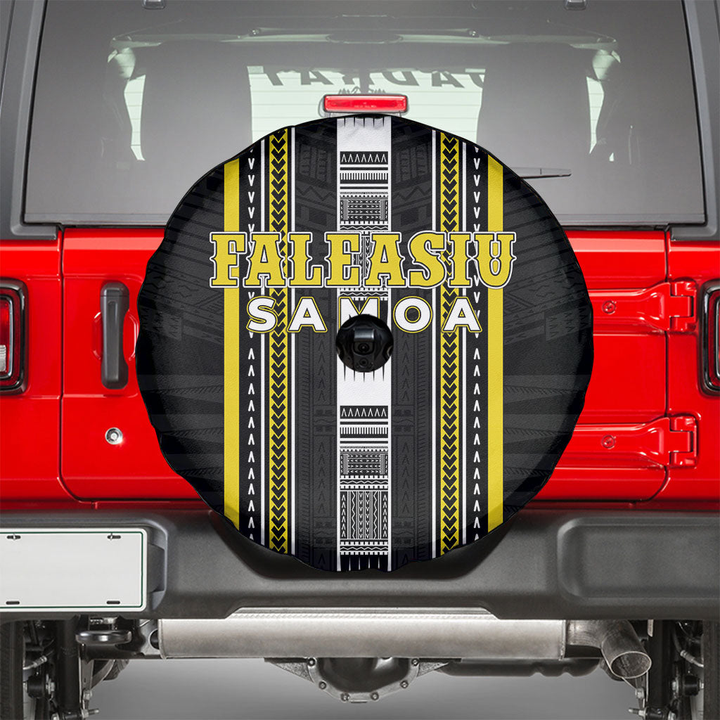 Faleasiu Samoa Spare Tire Cover Samoan Tribal Pattern LT05 - Polynesian Pride