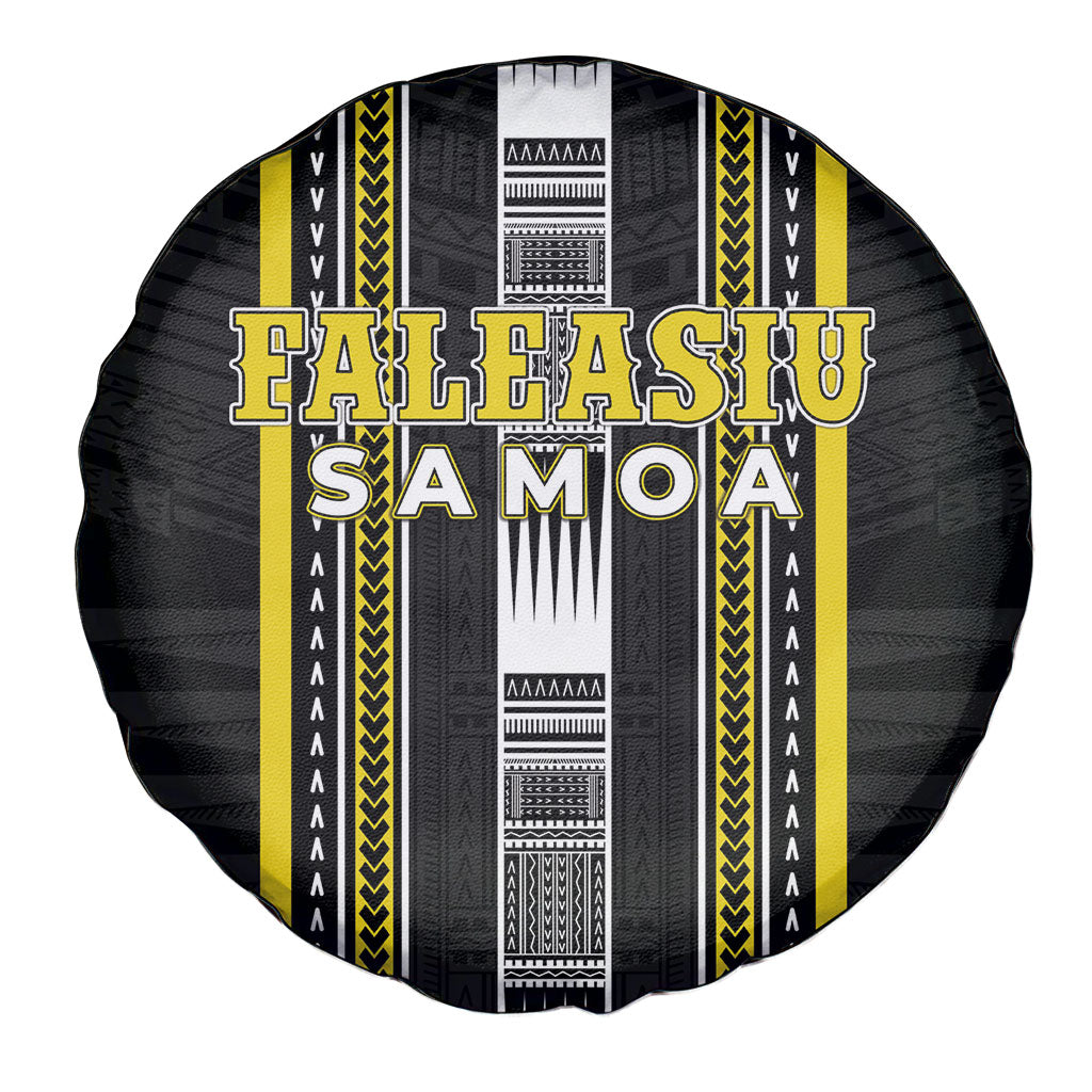 Faleasiu Samoa Spare Tire Cover Samoan Tribal Pattern LT05 - Polynesian Pride