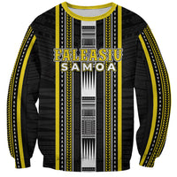 Personalised Faleasiu Samoa Sweatshirt Samoan Tribal Pattern