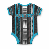Personalised Faleula Samoa Baby Onesie Samoan Tribal Pattern