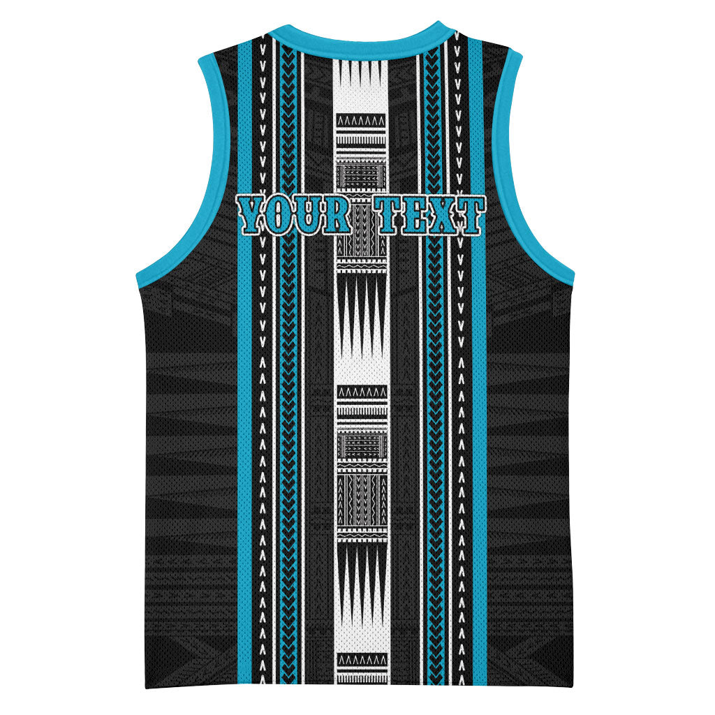 Personalised Faleula Samoa Basketball Jersey Samoan Tribal Pattern LT05 - Polynesian Pride