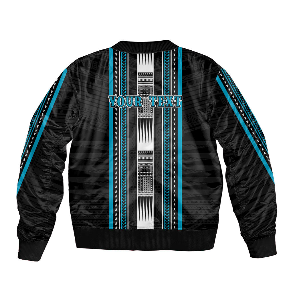 Personalised Faleula Samoa Bomber Jacket Samoan Tribal Pattern LT05 - Polynesian Pride