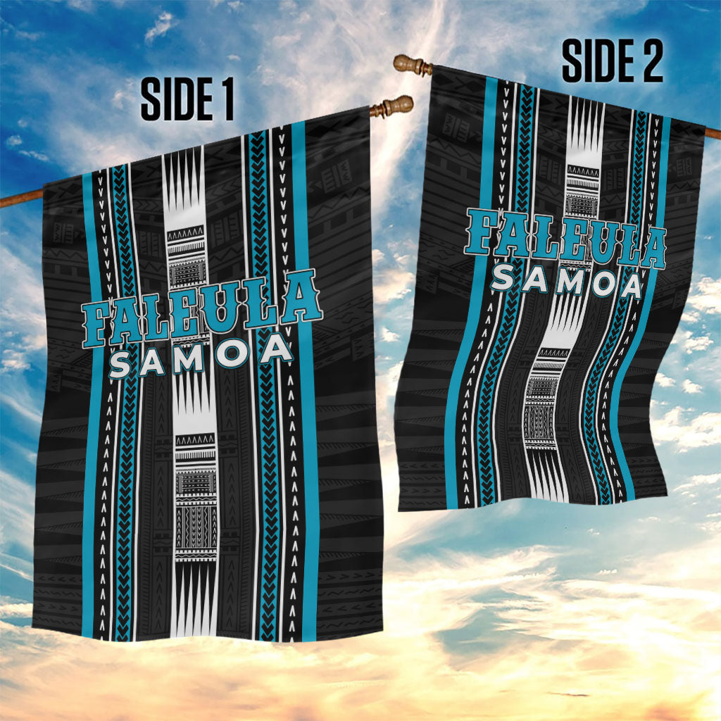 Faleula Samoa Garden Flag Samoan Tribal Pattern LT05 - Polynesian Pride