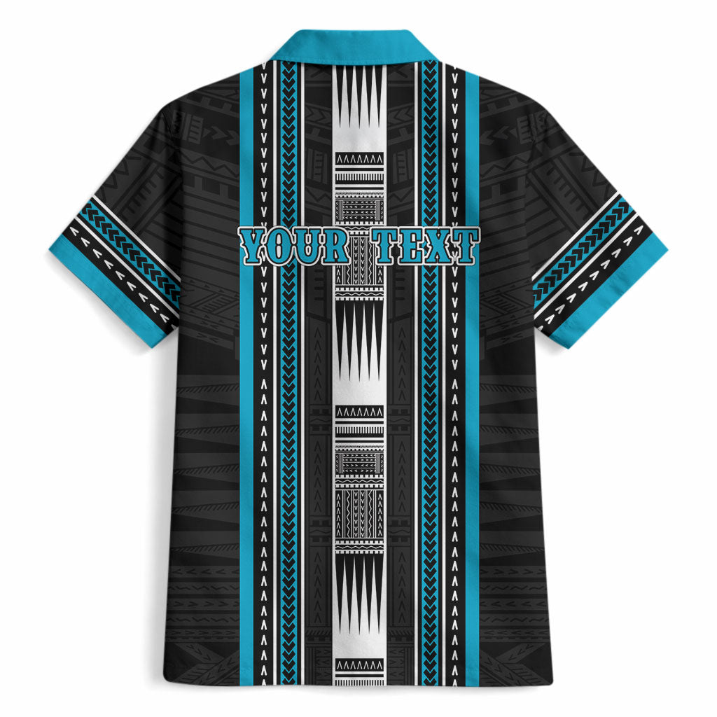Personalised Faleula Samoa Hawaiian Shirt Samoan Tribal Pattern