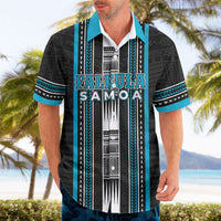 Personalised Faleula Samoa Hawaiian Shirt Samoan Tribal Pattern