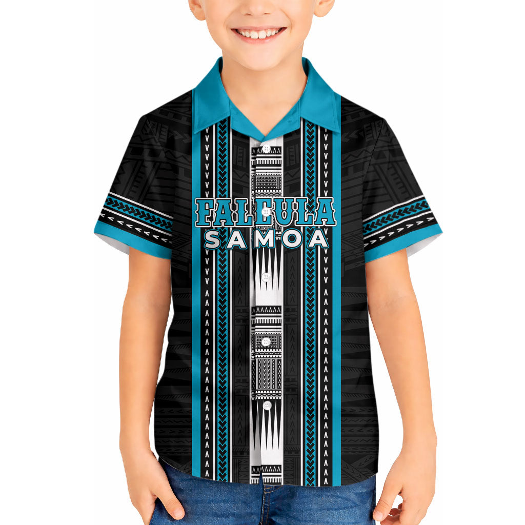 Personalised Faleula Samoa Hawaiian Shirt Samoan Tribal Pattern