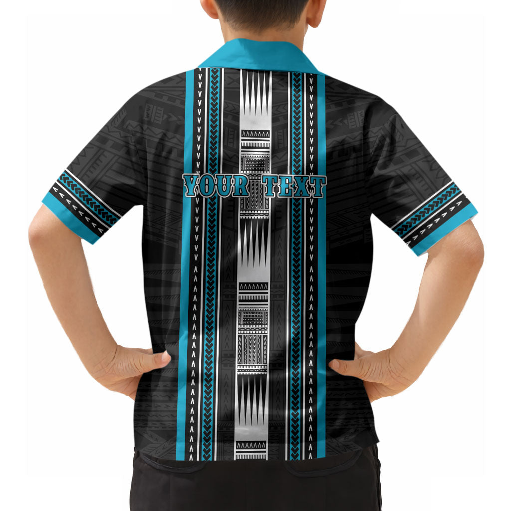 Personalised Faleula Samoa Hawaiian Shirt Samoan Tribal Pattern