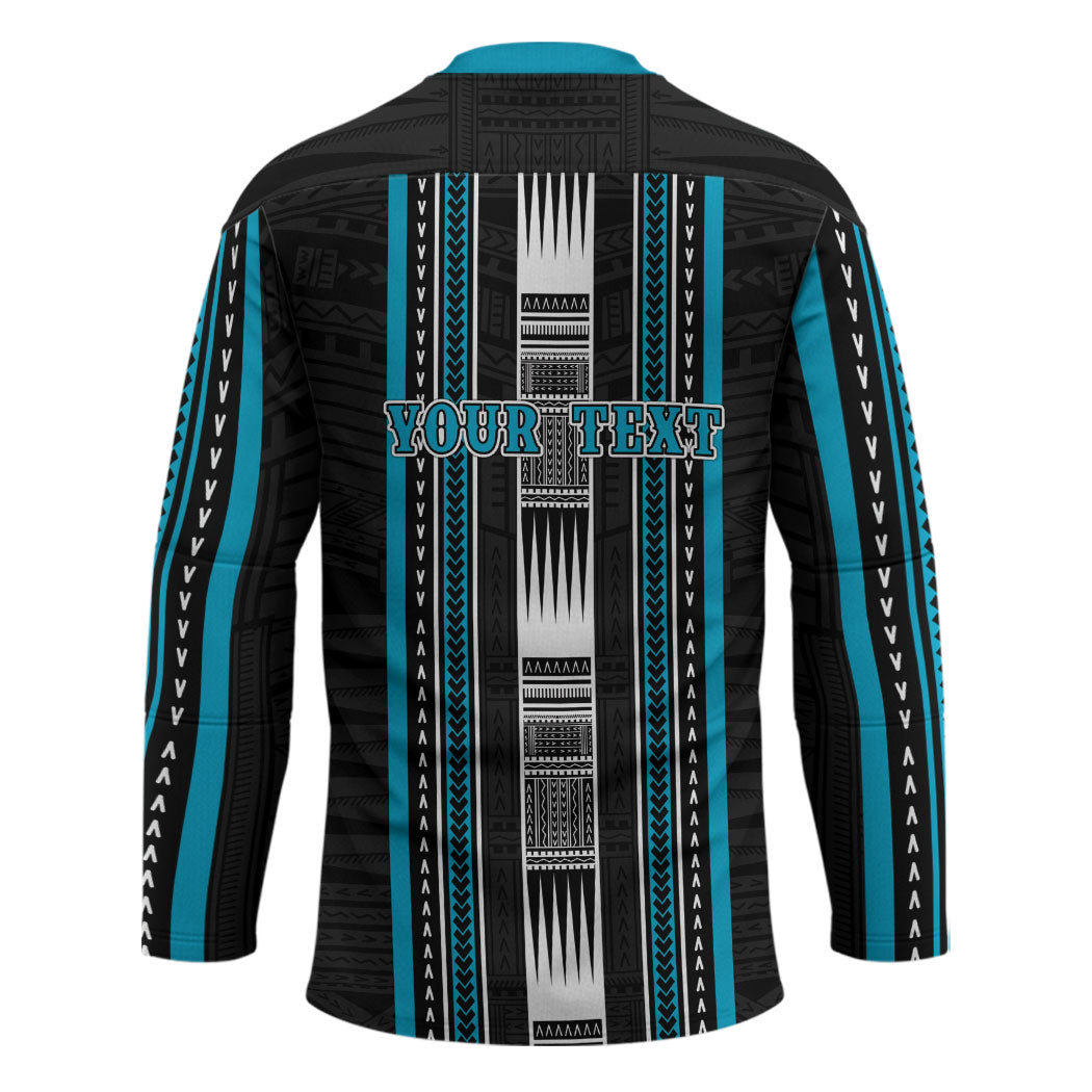 Personalised Faleula Samoa Hockey Jersey Samoan Tribal Pattern LT05 - Polynesian Pride