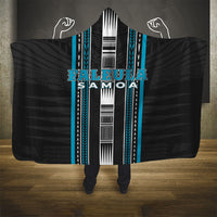 Faleula Samoa Hooded Blanket Samoan Tribal Pattern LT05 - Polynesian Pride