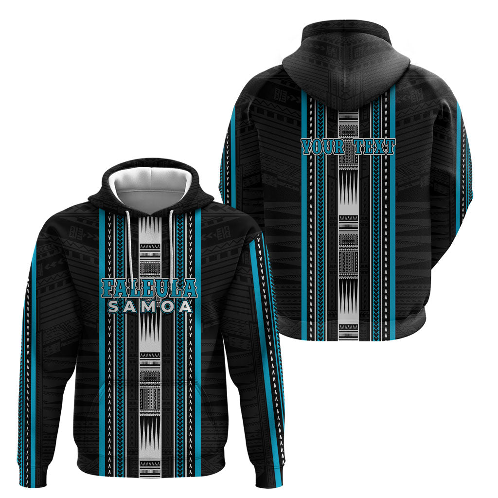 Personalised Faleula Samoa Hoodie Samoan Tribal Pattern
