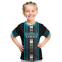 Personalised Faleula Samoa Kid T Shirt Samoan Tribal Pattern