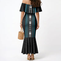 Personalised Faleula Samoa Mermaid Dress Samoan Tribal Pattern LT05 - Polynesian Pride