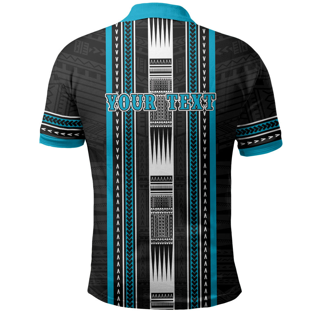 Personalised Faleula Samoa Polo Shirt Samoan Tribal Pattern LT05 - Polynesian Pride