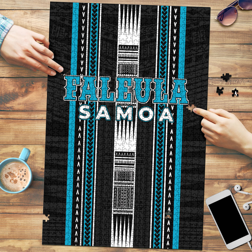 Faleula Samoa Puzzle Samoan Tribal Pattern