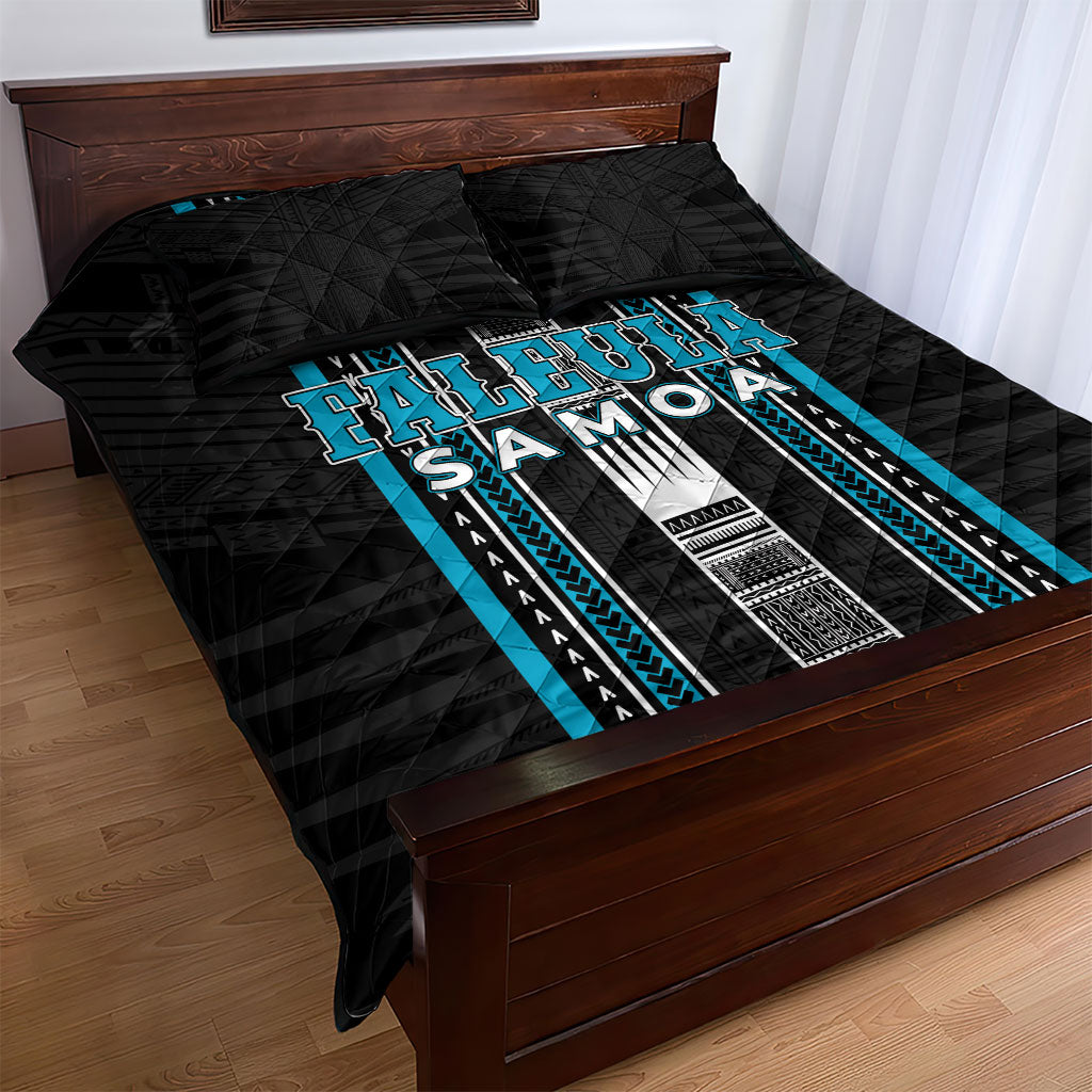 Faleula Samoa Quilt Bed Set Samoan Tribal Pattern