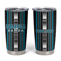 Personalised Faleula Samoa Tumbler Cup Samoan Tribal Pattern