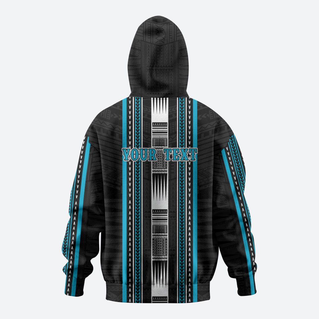 Personalised Faleula Samoa Zip Hoodie Samoan Tribal Pattern LT05 - Polynesian Pride