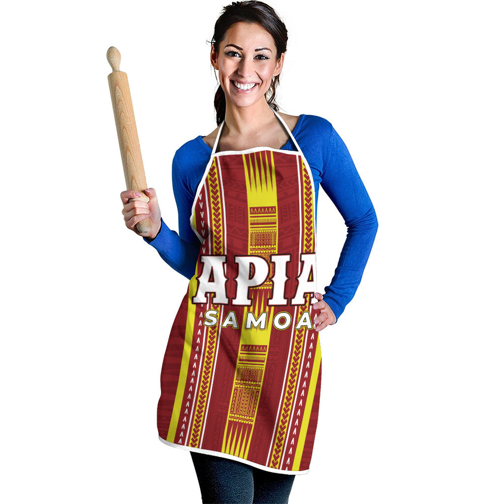 Apia Samoa Apron Samoan Tribal Pattern