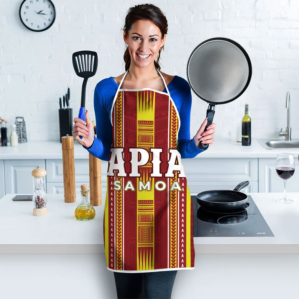 Apia Samoa Apron Samoan Tribal Pattern