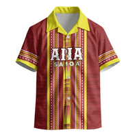 Personalised Apia Samoa Kid Hawaiian Shirt Samoan Tribal Pattern