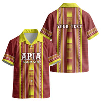 Personalised Apia Samoa Kid Hawaiian Shirt Samoan Tribal Pattern