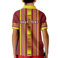 Personalised Apia Samoa Kid Polo Shirt Samoan Tribal Pattern LT05 - Polynesian Pride