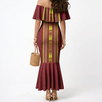 Personalised Apia Samoa Mermaid Dress Samoan Tribal Pattern LT05 - Polynesian Pride