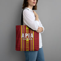 Apia Samoa Tote Bag Samoan Tribal Pattern LT05 - Polynesian Pride