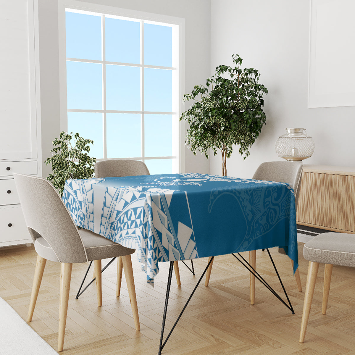 FSM Yap Constitution Day Tablecloth Polynesian Batoids LT05 - Polynesian Pride