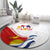 Kiribati Human Rights Day Round Carpet Polynesian Style LT05 - Polynesian Pride