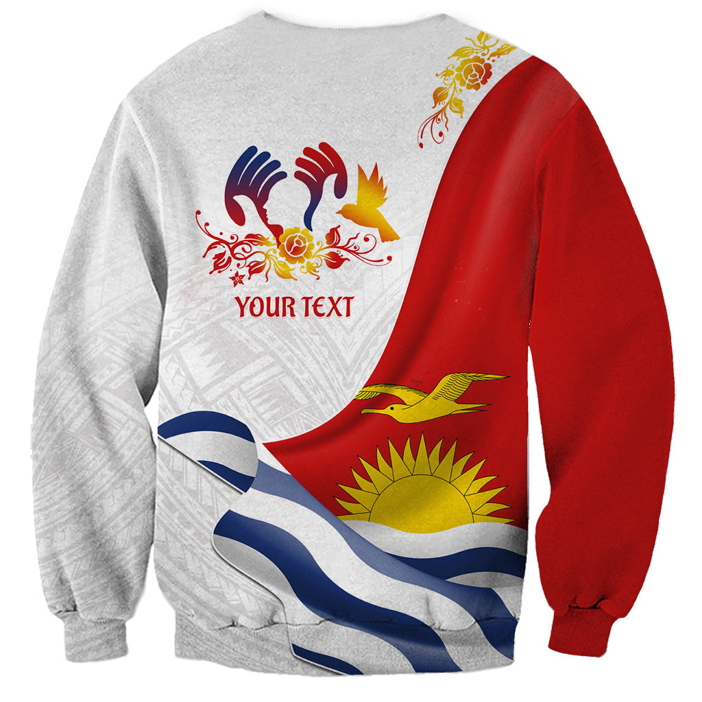 Personalised Kiribati Human Rights Day Sweatshirt Polynesian Style LT05 - Polynesian Pride