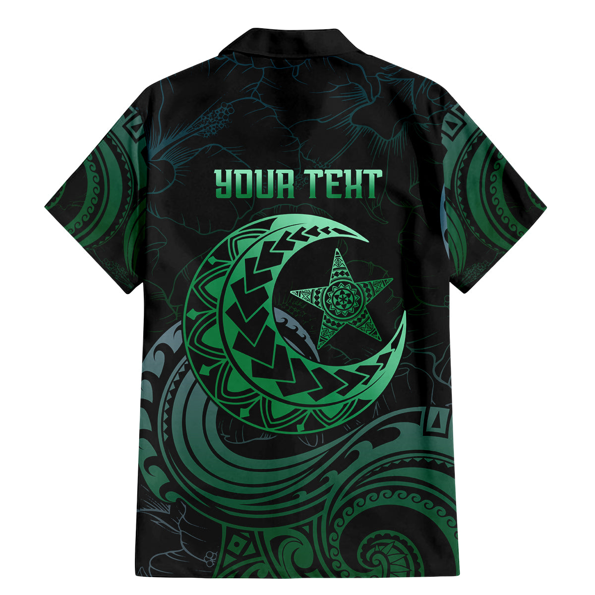 Personalised Polynesia Family Matching Mermaid Dress and Hawaiian Shirt With Islam Crescent And Star LT05 - Polynesian Pride