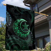 Polynesia Garden Flag With Islam Crescent And Star LT05 - Polynesian Pride