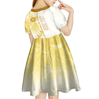 Personalised Polynesia Kid Short Sleeve Dress Bahai Faith Symbol LT05 - Polynesian Pride