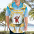 Fiji Christmas Hawaiian Shirt Snow Globe With Fijian Santa - Polynesian Pride