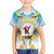 Fiji Christmas Hawaiian Shirt Snow Globe With Fijian Santa - Polynesian Pride