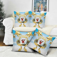 Fiji Christmas Pillow Cover Snow Globe With Fijian Santa LT05