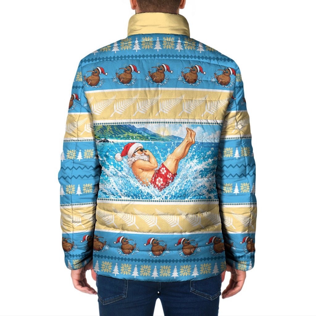 New Zealand Christmas Padded Jacket Have A Kiwi Manu-Mas LT05 - Polynesian Pride