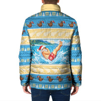 New Zealand Christmas Padded Jacket Have A Kiwi Manu-Mas LT05 - Polynesian Pride