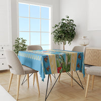 New Zealand Christmas Tablecloth Have A Kiwi Manu-Mas LT05 - Polynesian Pride