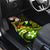 Personalised Hawaii Humuhumu Reef Triggerfish Car Mats Reggae With Plumeria LT05 - Polynesian Pride