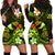 Personalised Hawaii Humuhumu Reef Triggerfish Hoodie Dress Reggae With Plumeria LT05 - Polynesian Pride