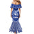 Northern Mariana Islands Family Matching Mermaid Dress and Hawaiian Shirt Chamorro Warrior Tribal Pattern