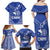 Northern Mariana Islands Family Matching Off Shoulder Maxi Dress and Hawaiian Shirt Chamorro Warrior Tribal Pattern