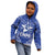 Northern Mariana Islands Kid Hoodie Chamorro Warrior Tribal Pattern