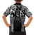 Polynesia Maui Tattoo Inspired Hawaiian Shirt Black Version