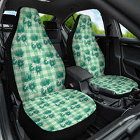 Green Palaka Hawaii Car Seat Cover Hawaiian Lehua Blossoms