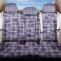 Purple Palaka Hawaii Back Car Seat Cover Hawaiian Lehua Blossoms